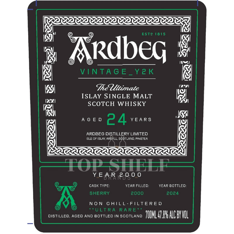 Ardbeg Vintage Y2K 24 Year Old