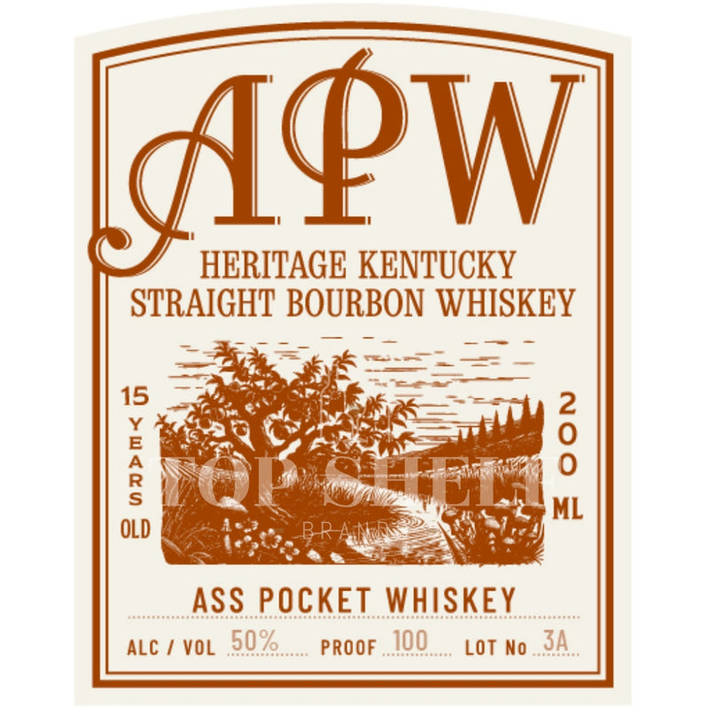 Ass Pocket 15 Year Old Bourbon