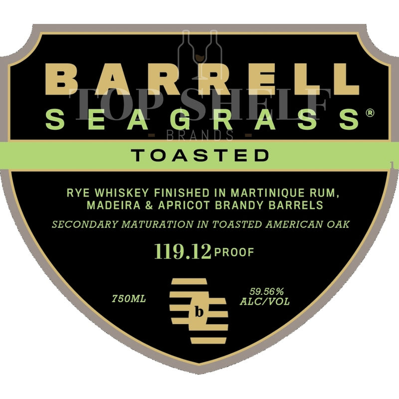 Barrel Seagrass Toasted Rye Whiskey