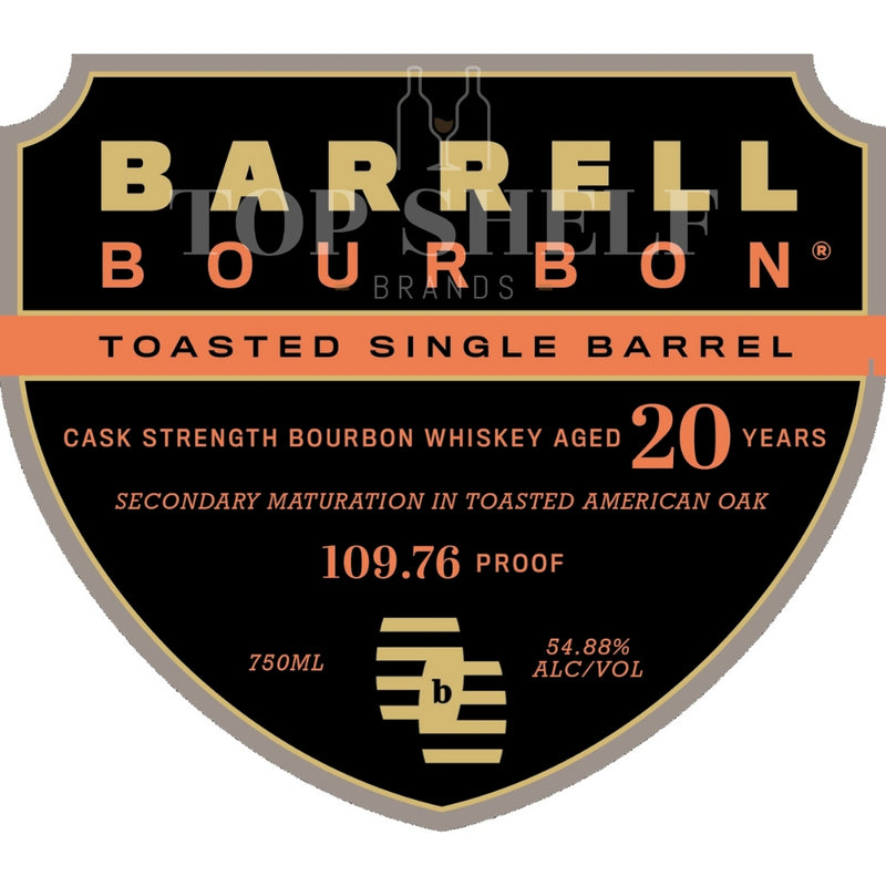 Barrell Bourbon 20 Year Old Toasted Single Barrel Bourbon