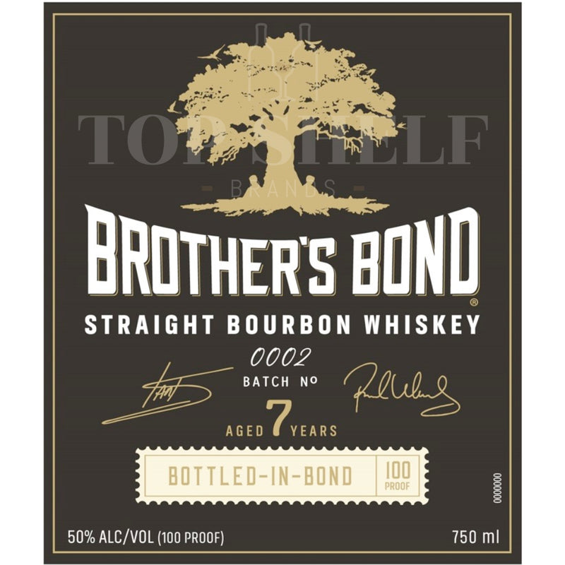 Brother’s Bond 7 Year Old Bottled in Bond Bourbon Batch 2