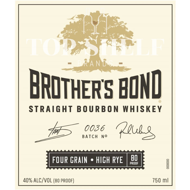 Brother’s Bond Four Grain High Rye Bourbon