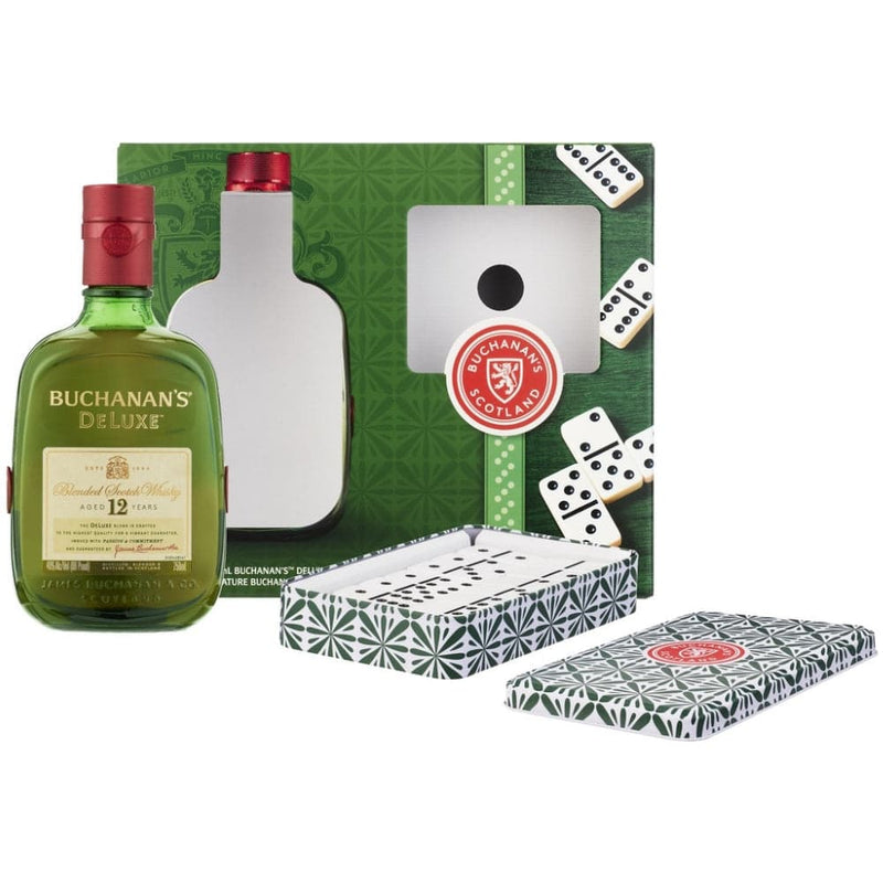 Buchanans 12 Deluxe W/Dominoes Set