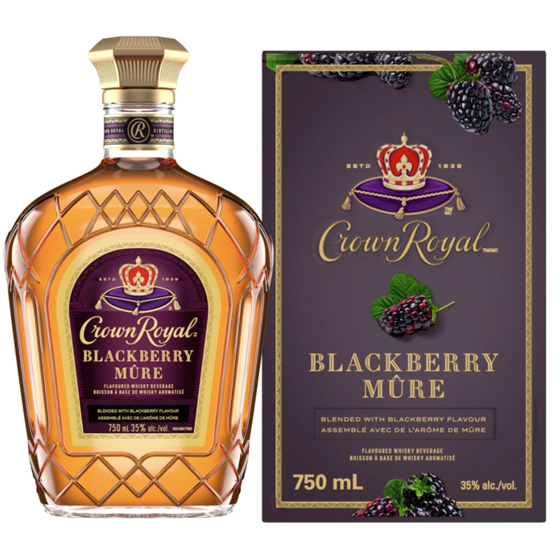 Crown Royal Blackberry Mûre Flavored Whisky