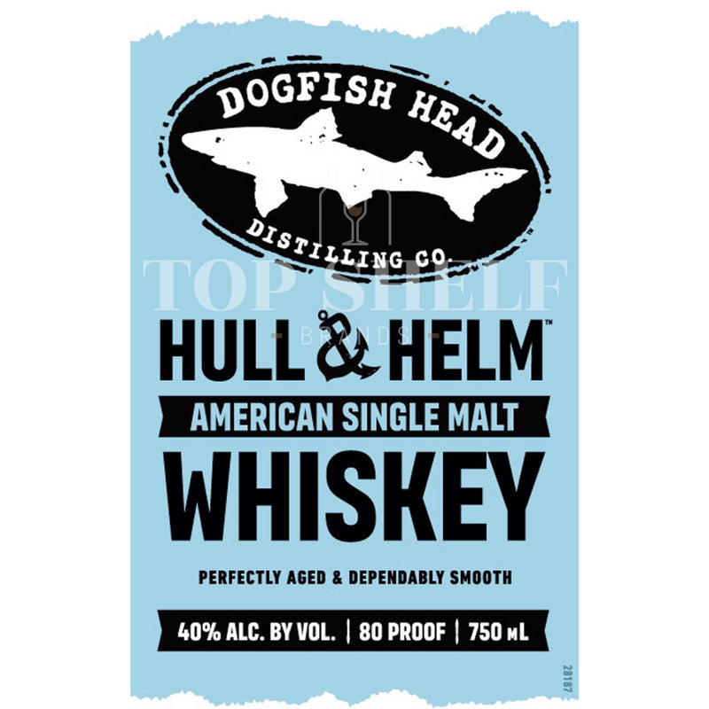 Dogfish Head Hull & Helm American Single Malt Whiskey