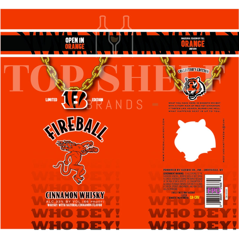 Fireball Cincinnati Bengals Collector’s Edition