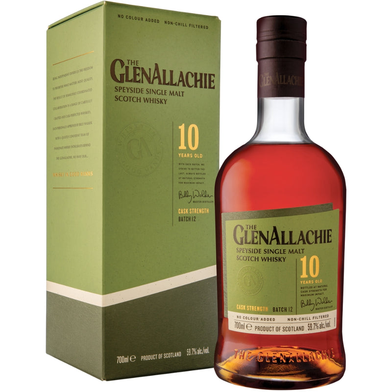 Glenallachie 10 Year Old Cask Strength Batch 12