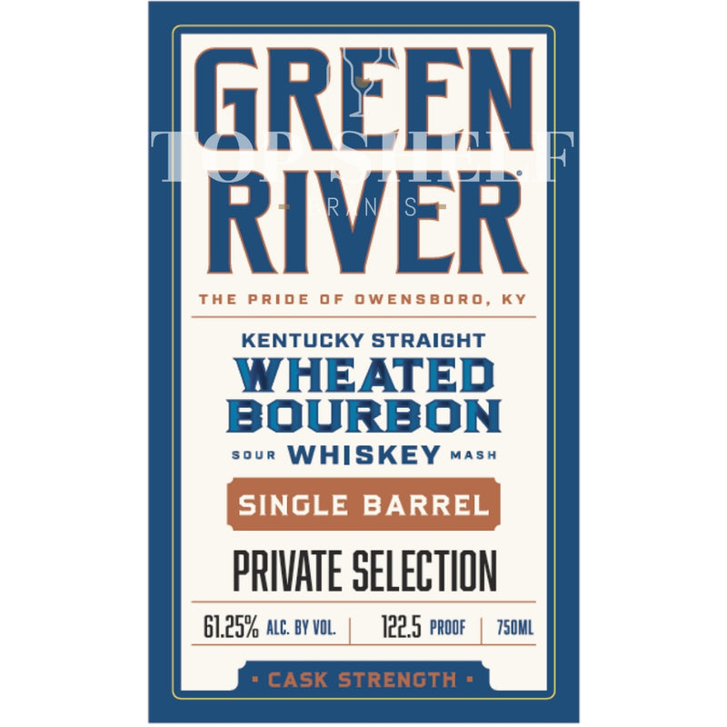 Green River Single Barrel Wheated Bourbon