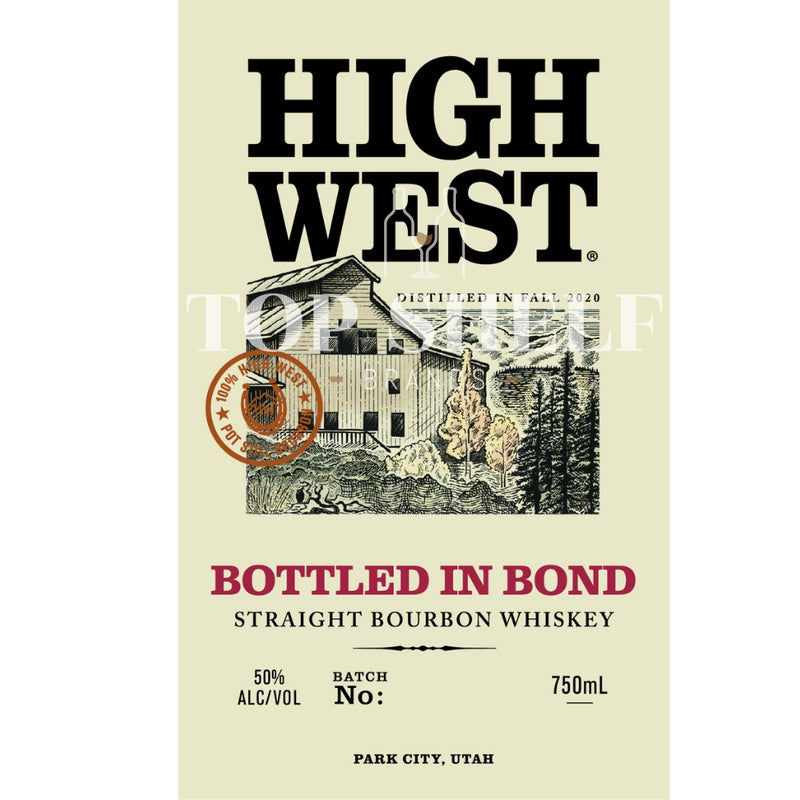 High West Bottled in Bond Bourbon