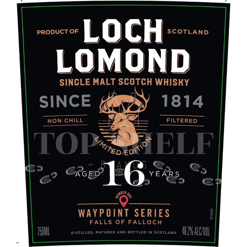 Loch Lomond Waypoint Series Falls of Falloch 16 Year Old