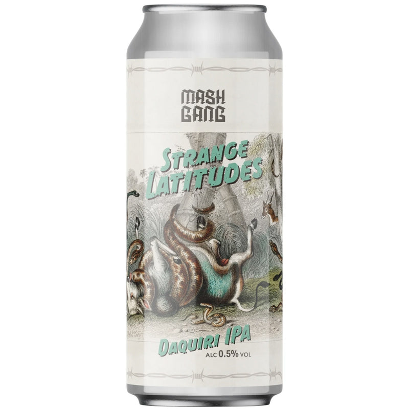 Mash Gang Strange Latitudes Daiquiri IPA - 0.5% ABV - 12pk