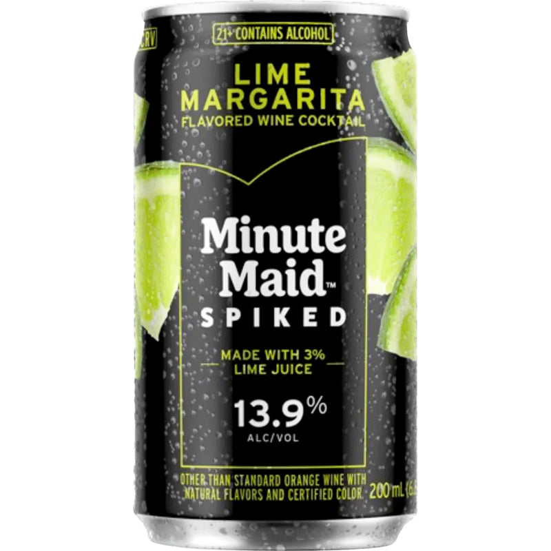 Minute Maid Spiked Lime Margarita Canned Cocktail 4pk