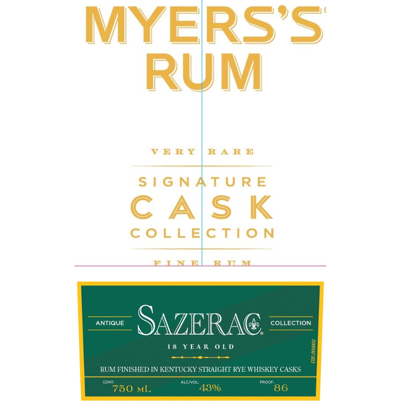 Myers’s Rum Signature Cask Collection - Sazerac Barrel