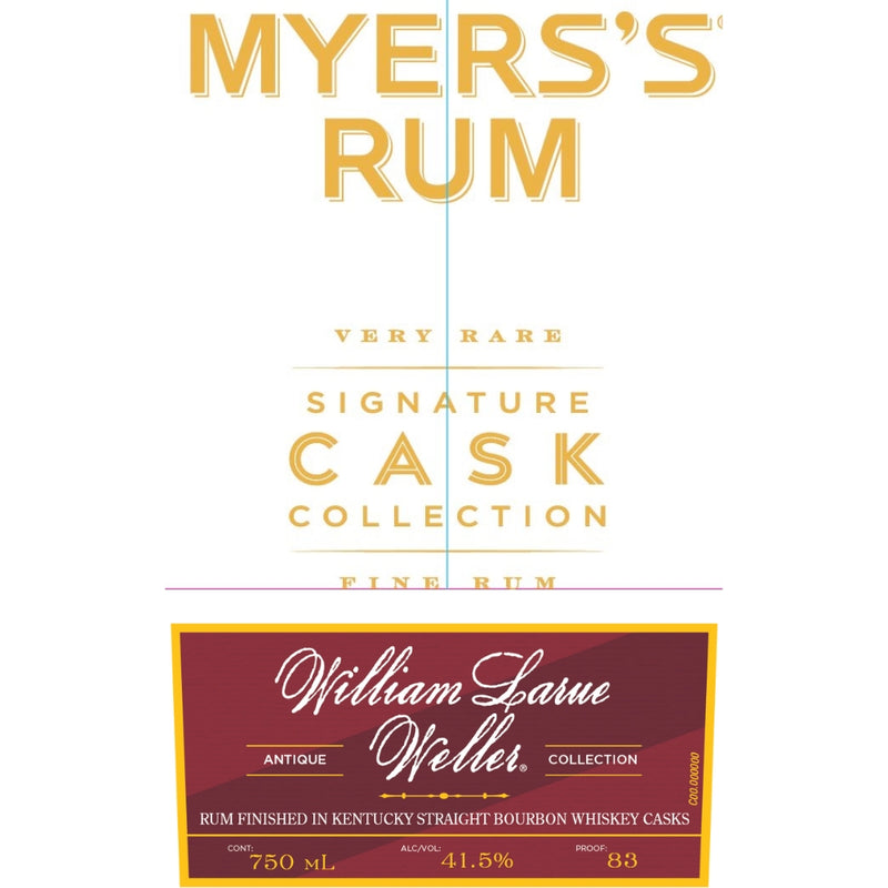 Myers’s Rum Signature Cask Collection - William Larue Weller Barrel