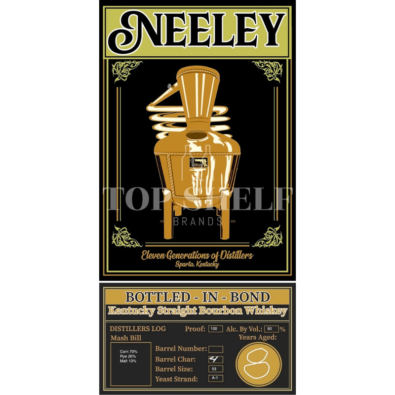 Neeley 8 Year Old Bottled in Bond Rye