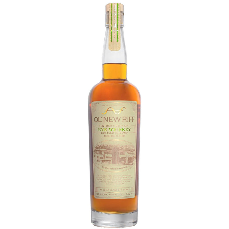 Ol’ New Riff Bottled in Bond Straight Rye Whiskey