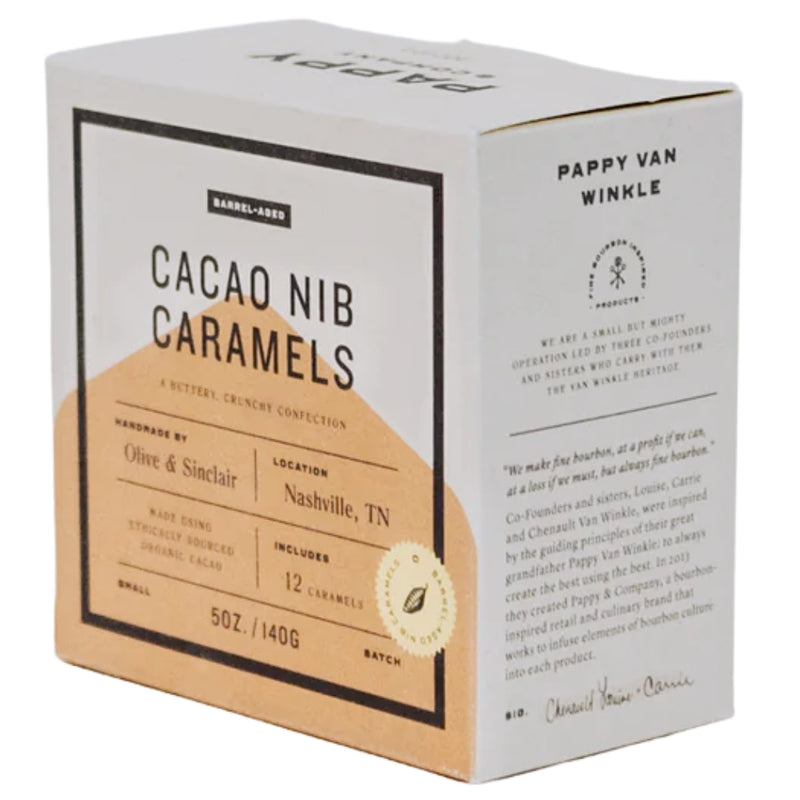 Pappy Van Winkle Barrel Aged Cacao Nib Caramels