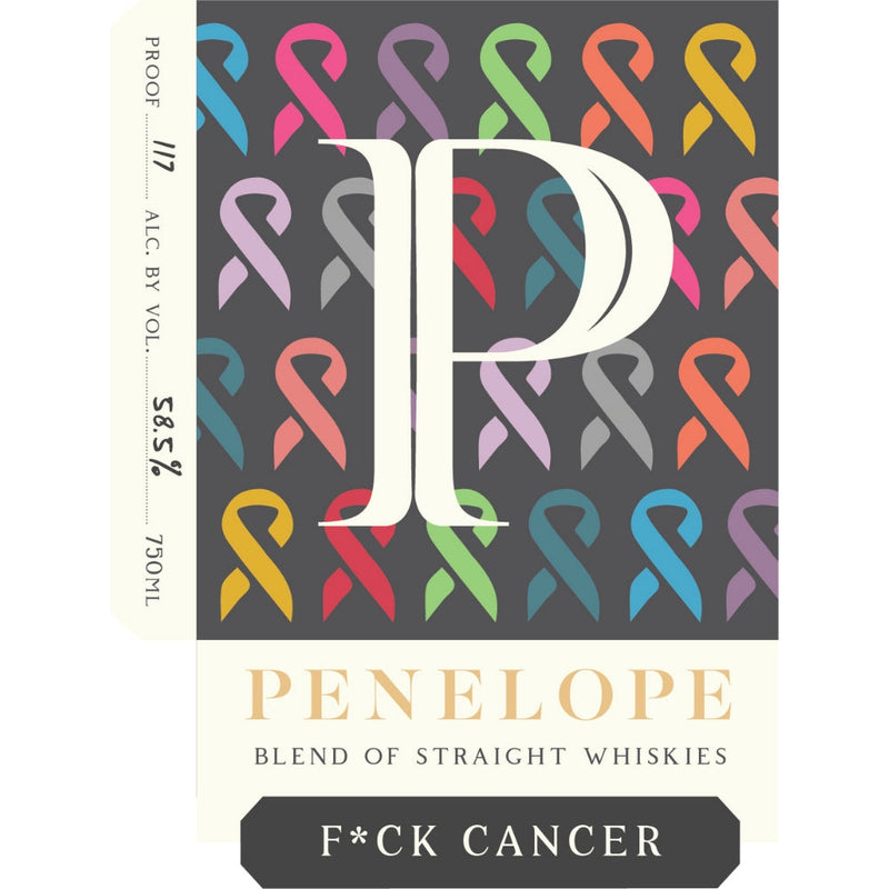 Penelope F*ck Cancer Straight Whiskey