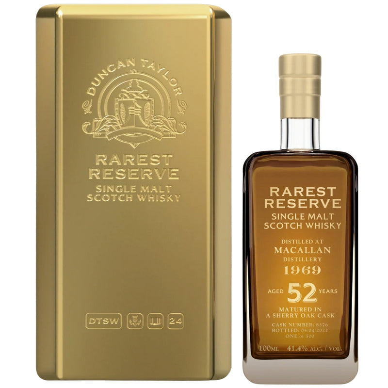 Rarest Reserve 52 Year Old Macallan 1969