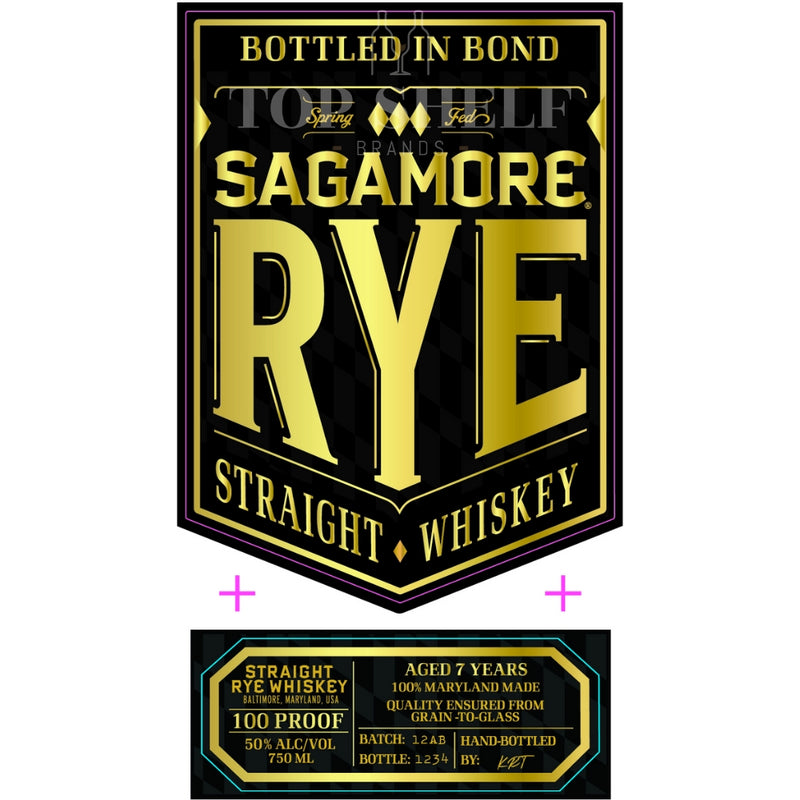 Sagamore Rye Bottled in Bond Straight Rye Whiskey