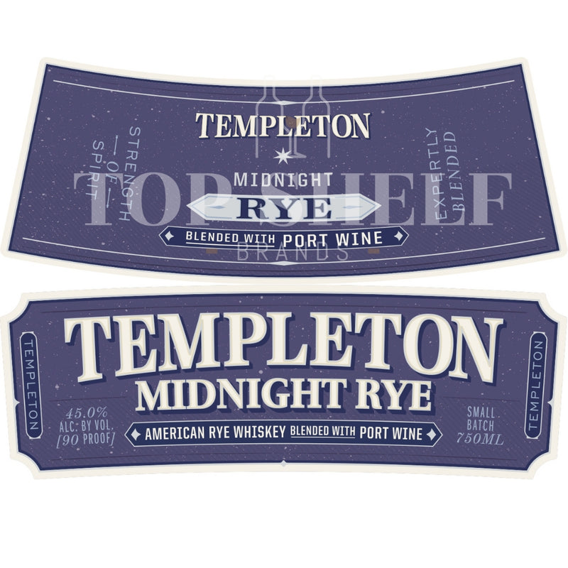 Templeton Midnight Rye Blended with Port Wine