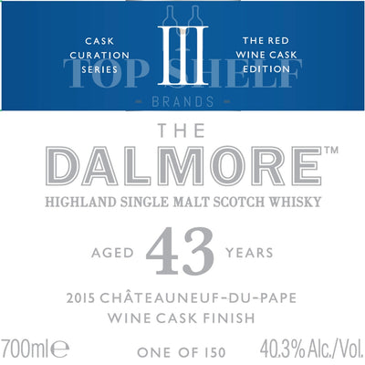 The Dalmore Curation Series The Red Wine Cask Edition