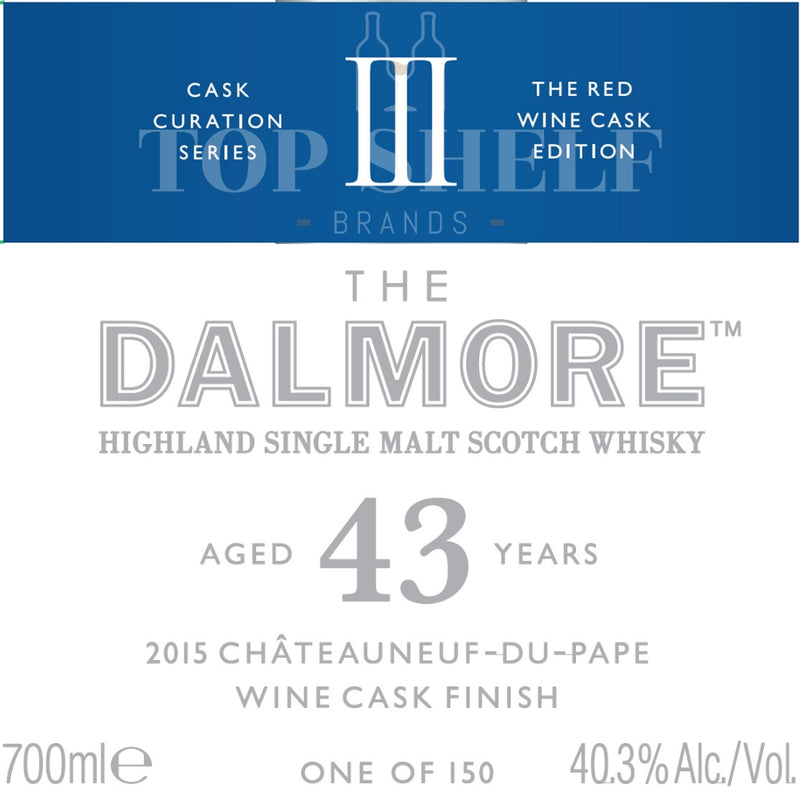 The Dalmore Curation Series The Red Wine Cask Edition