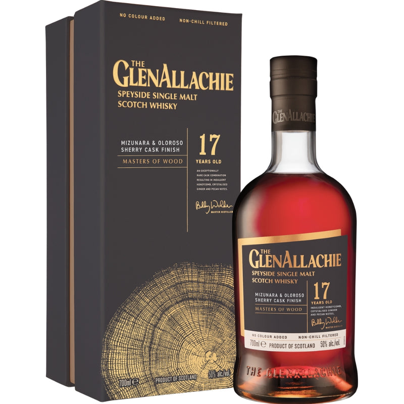 The Glenallachie 17 Year Old MIzunara & Sherry Cask Finish