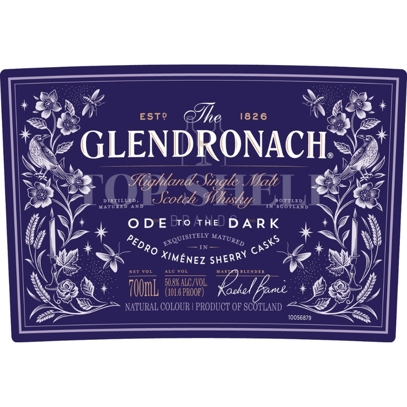 The Glendronach Ode to the Dark Single Malt Scotch