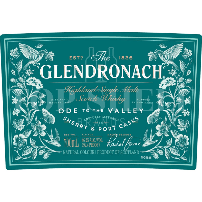 The Glendronach Ode to the Valley Single Malt Scotch