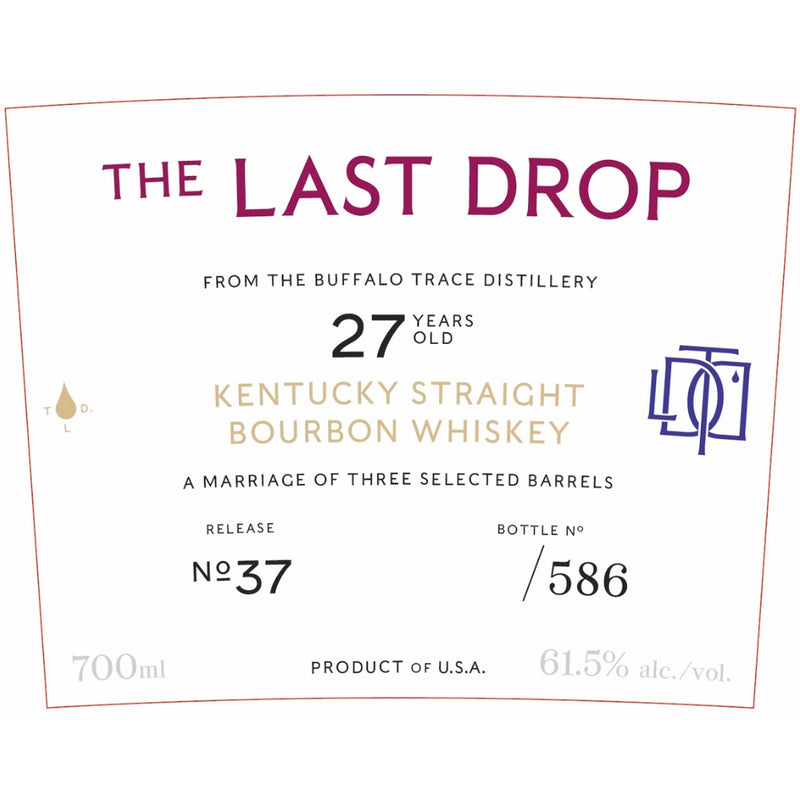 The Last Drop Release No. 37 Buffalo Trace Bourbon