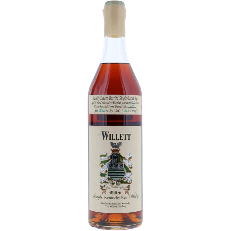 Willet 22 Year Old Single Barrel Rye Whiskey Barrel 