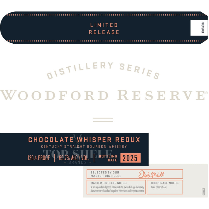 Woodford Reserve Chocolate Whisper Redux 2025 Release