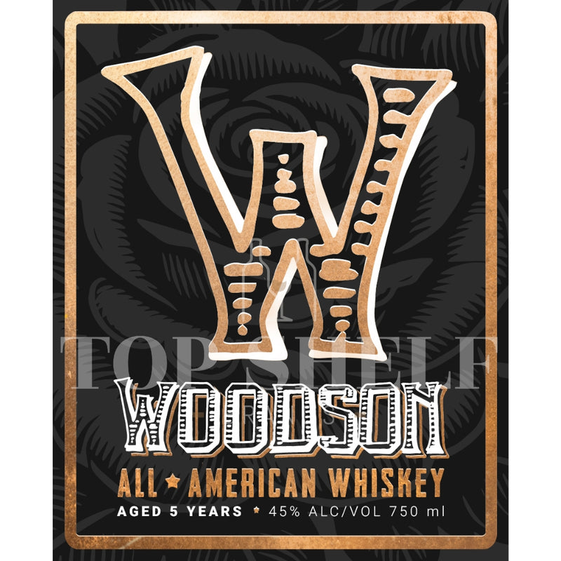 Woodson 5 Year Old All American Whiskey by Charles Woodson