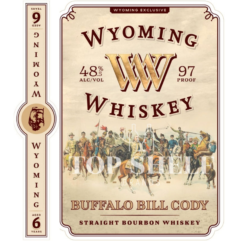 Wyoming Whiskey Buffalo Bill Cody Bourbon