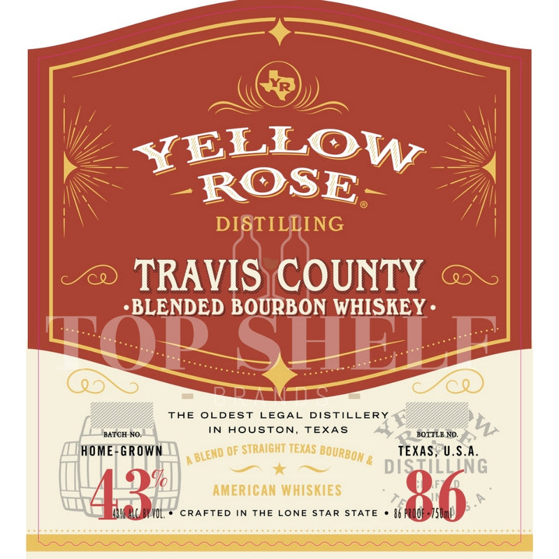 Yellow Rose Travis County Blended Bourbon