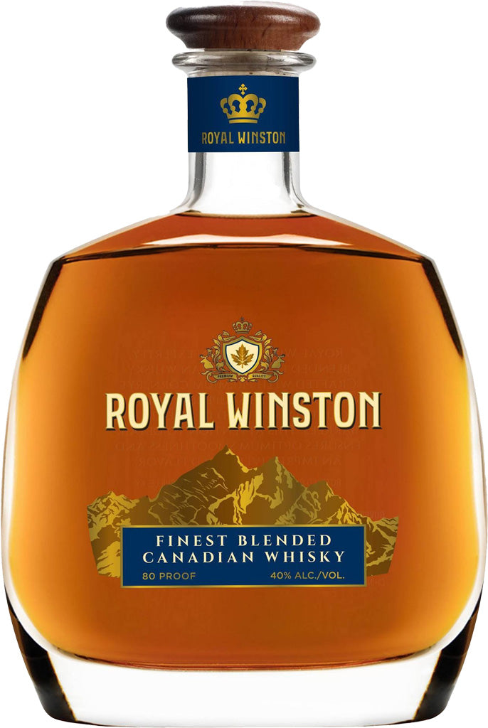 Royal Winston Finest Blended Canadian Whiskey 750ml