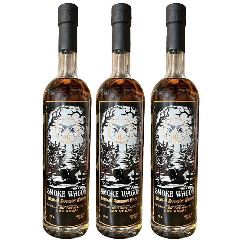 Smoke Wagon Straight Bourbon Glow In The Dark Halloween Edition 2024 3pk