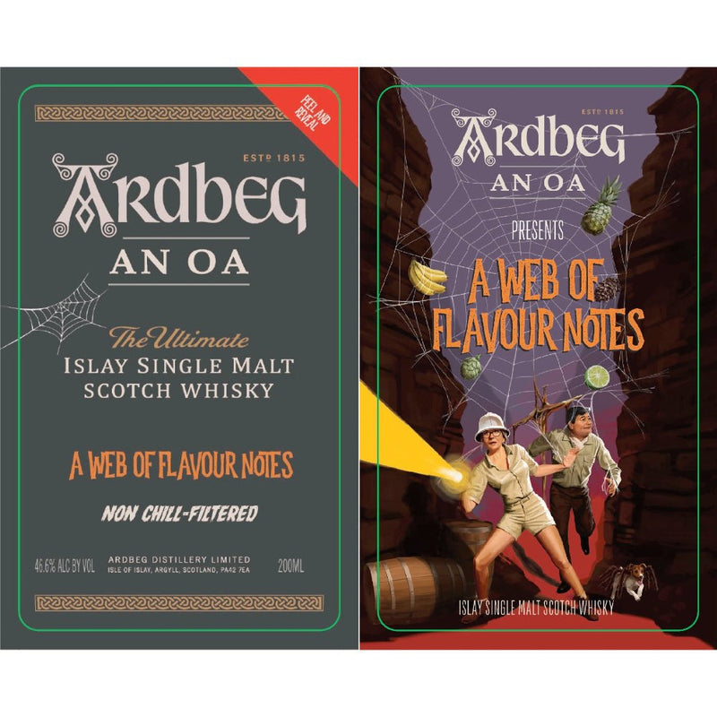 Ardbeg An Oa a Web of Flavor Notes - Main Street Liquor