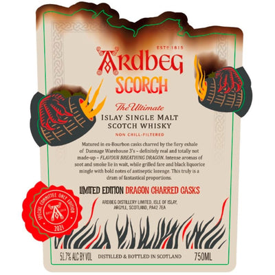 Ardbeg Scorch Dragon Charred Casks - Main Street Liquor