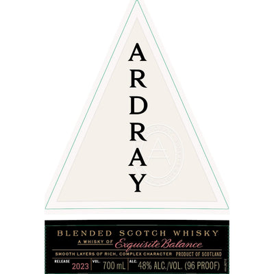 Ardray Blended Scotch Whisky 2023 Release - Main Street Liquor