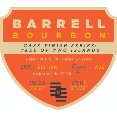 Barrell Bourbon Cask Finish Series: Tale of Two Islands - Main Street Liquor