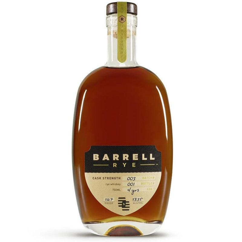 Barrell Rye Batch 003 - Main Street Liquor