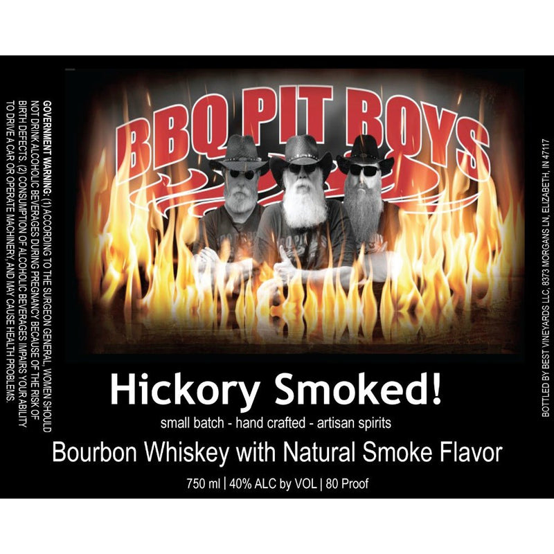 BBQ Pit Boys Hickory Smoked Bourbon - Main Street Liquor