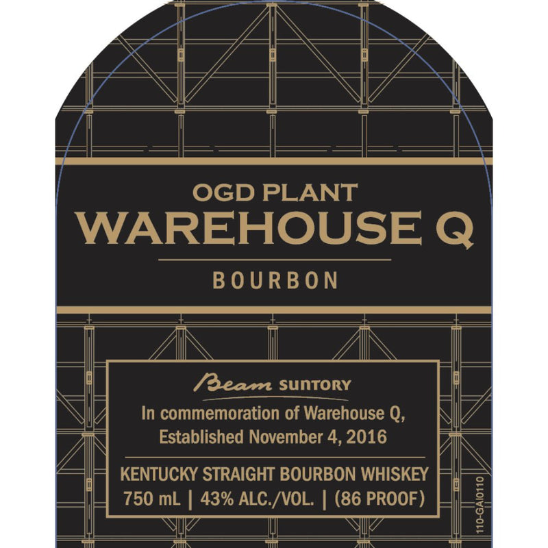 Beam Suntory OGD Plant Warehouse Q Bourbon - Main Street Liquor