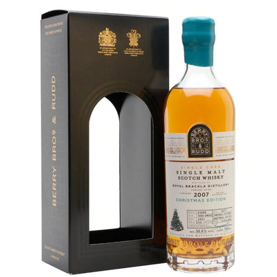 Berry Bros & Rudd 2007 Royal Brackla Christmas Edition Scotch - Main Street Liquor