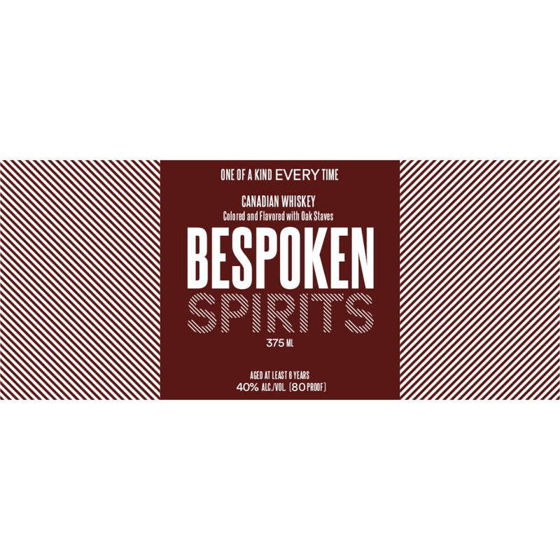 Bespoken Spirits Canadian Whiskey 375ml - Main Street Liquor