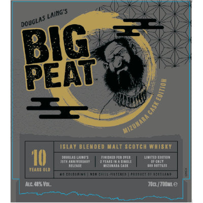 Big Peat Mizunara Cask Edition 10 Year Old - Main Street Liquor