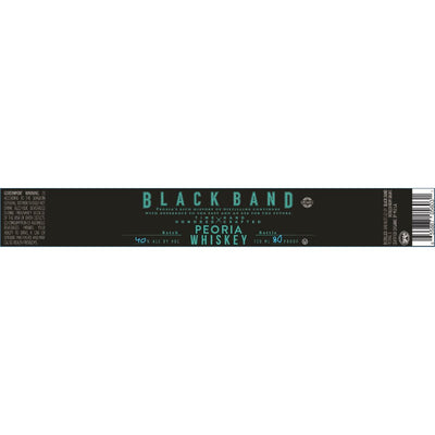 Black Band Peoria Whiskey - Main Street Liquor