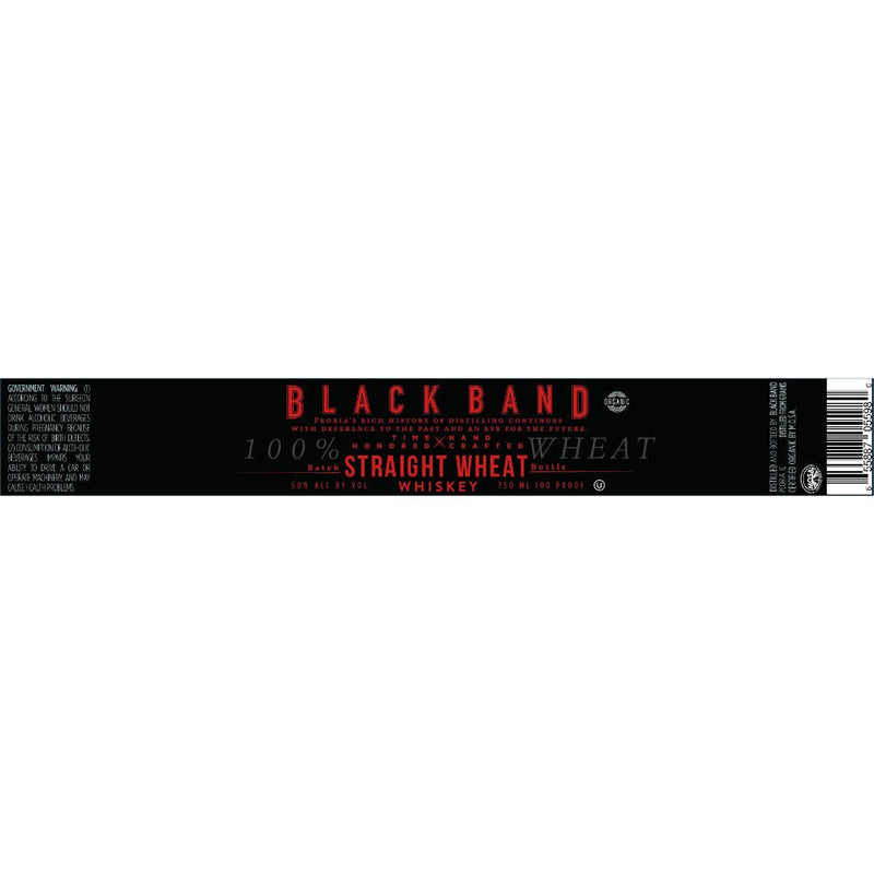 Black Band Straight Wheat Whiskey - Main Street Liquor